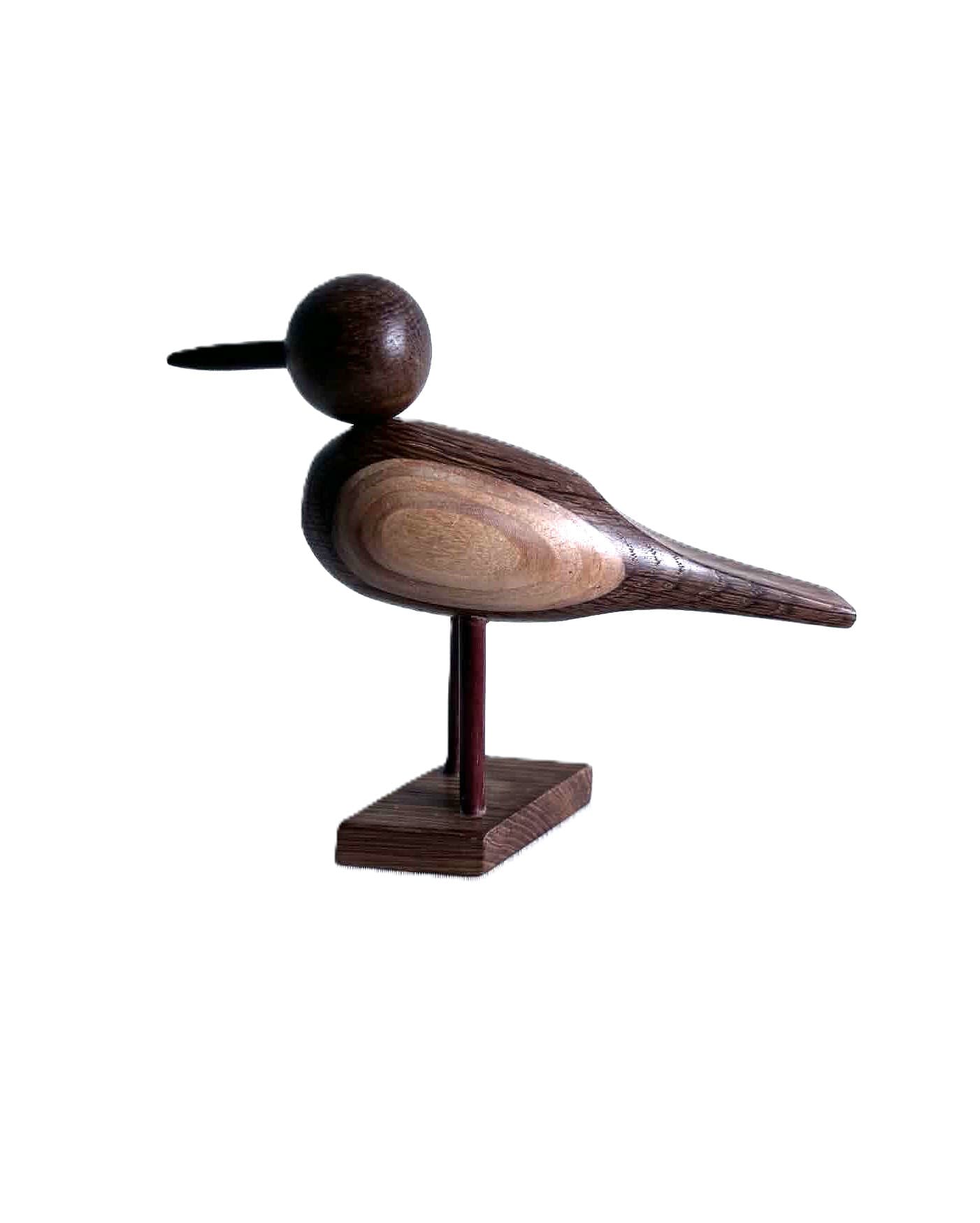 Arkitekt tegnet træfigur Bird, designet af Kristian Vedel