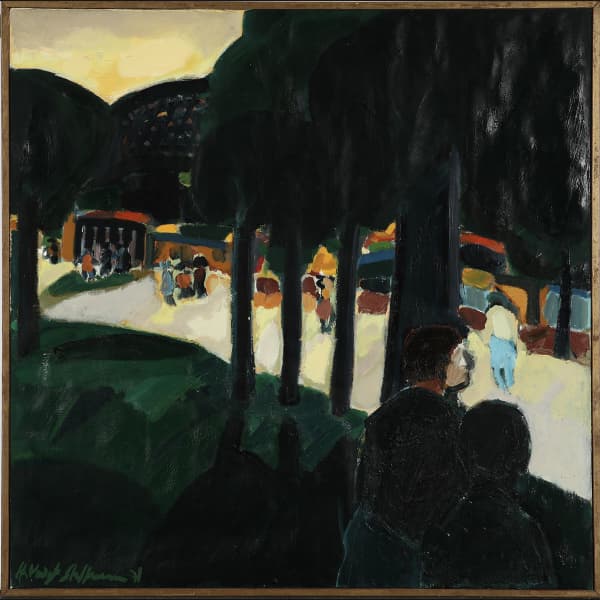 Hans Voigt Steffensen “Aften på Bakken” 1971