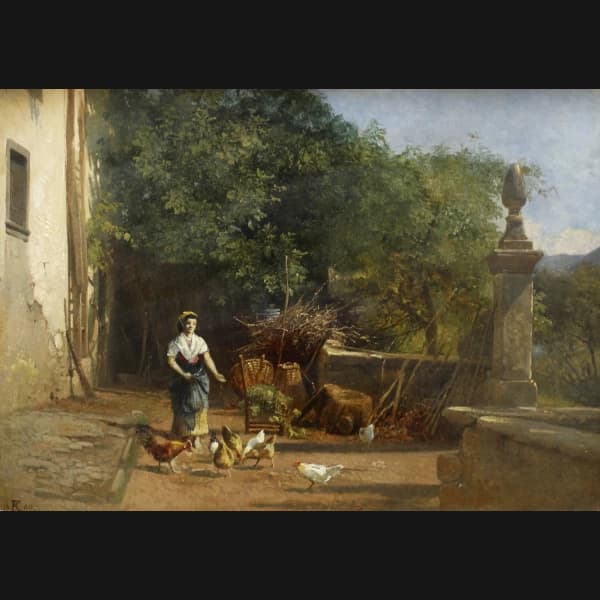 Frederik Rohde. Italien, 1860