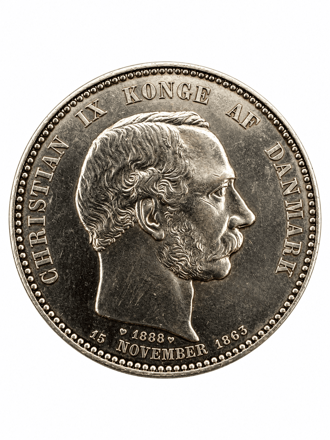 2 kroner 1888 – Christian IX