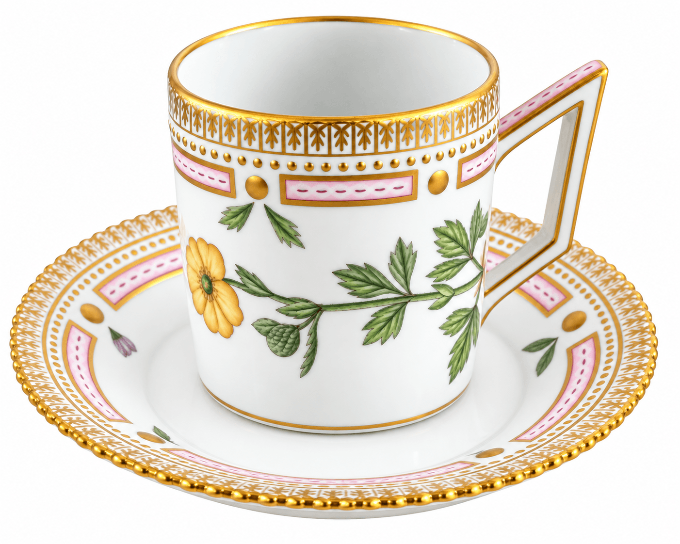 Royal Copenhagen Flora Danica chokoladekop med underkop
