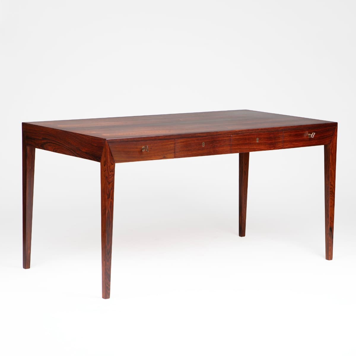 Severin Hansen – Model 36 skrivebord i Rio-palisander for Haslev Møbelsnedkeri, 1958