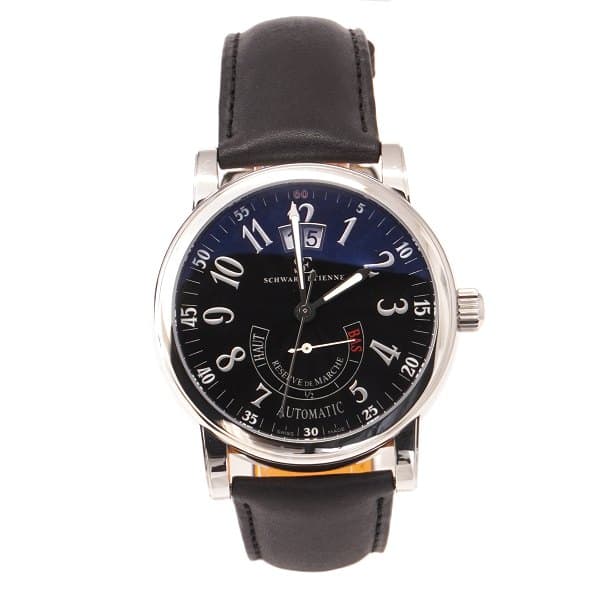 Schwarz Etienne Big Date Power Reserve med box og certifikat