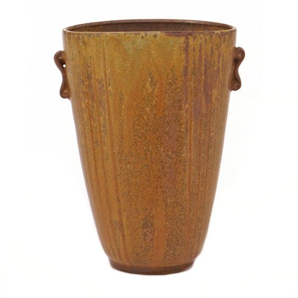 Arne Bang stoneware vase signed AB 70