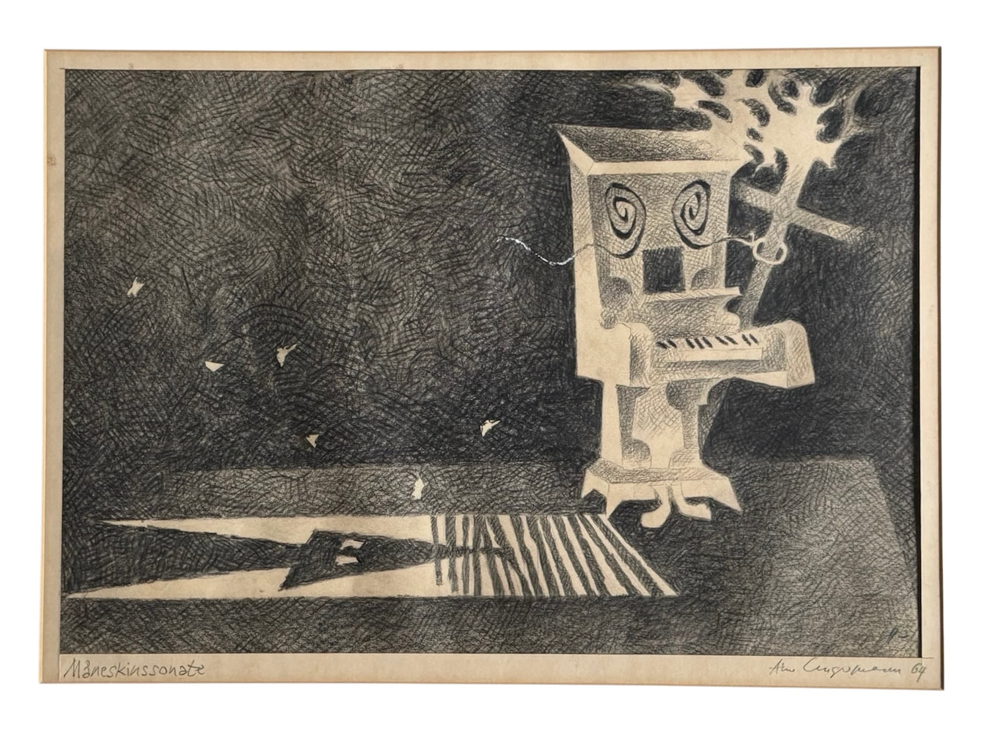 Arne Ungermann. "Måneskinssonate", 1964